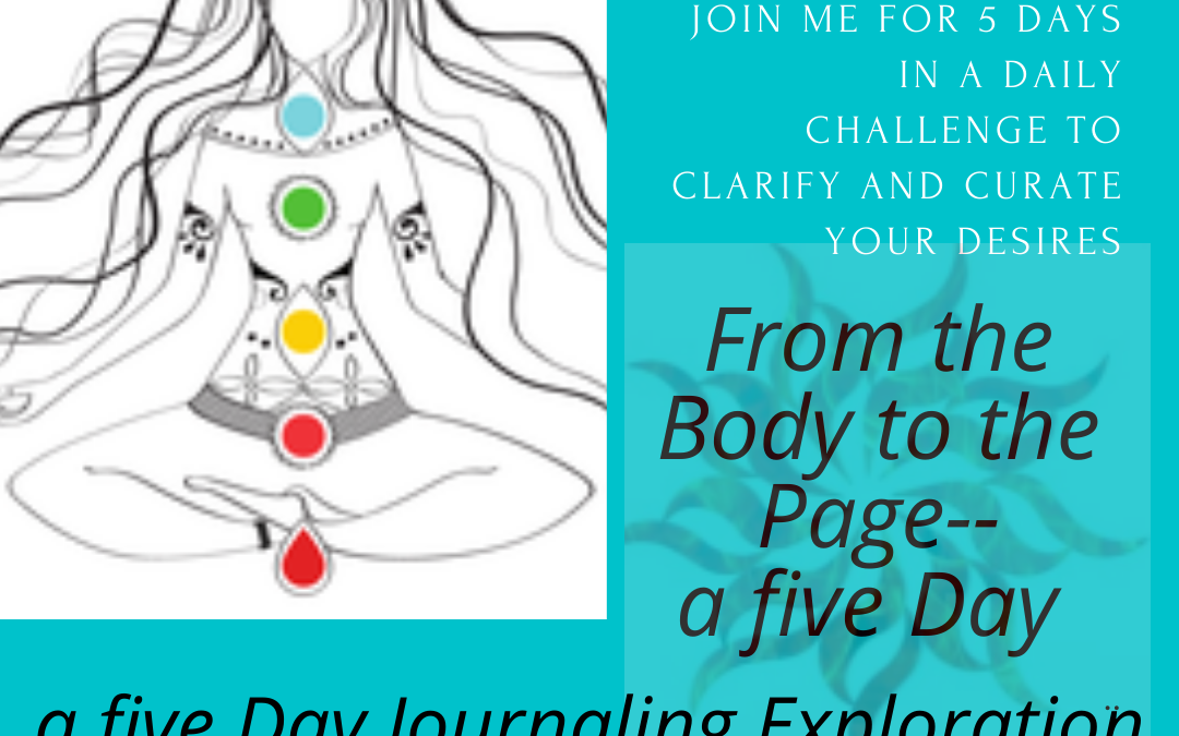 Your free 5 day journaling exploration…Join us Monday!