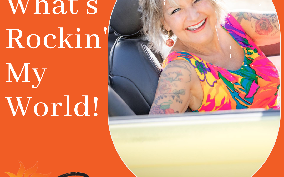 What is rocking my world–Doing Something Different!
